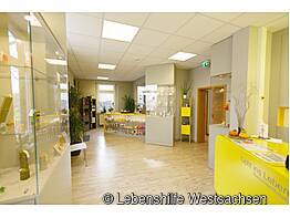 Verkaufsraum unserer Kerzenwerkstatt Licht ins Leben