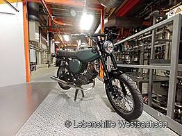 Behindertenwerkstatt Reinsdorf - Pulverbeschichtung mit Flipflop- bzw. Chamäleonlack