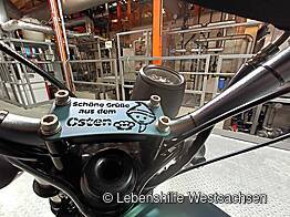 Behindertenwerkstatt Reinsdorf - Pulverbeschichtung mit Flipflop- bzw. Chamäleonlack