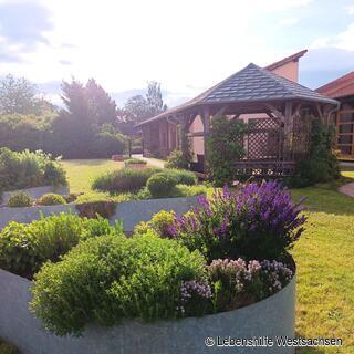 Garten der Behindertenwerkstatt Reinsdorf