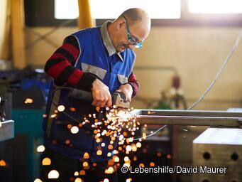 Arbeiten im Metallbereich